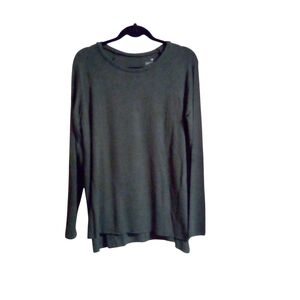 American Eagle Outfitters Soft & Sexy Plush Stretch Top Green Speckled